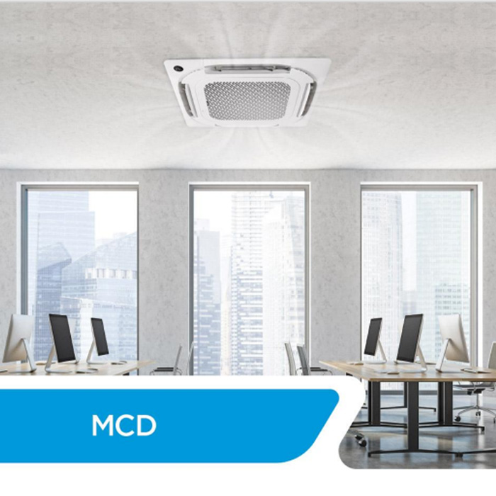 Midea AC Round Cassette Standard 4 PK - MCD-36CRN2