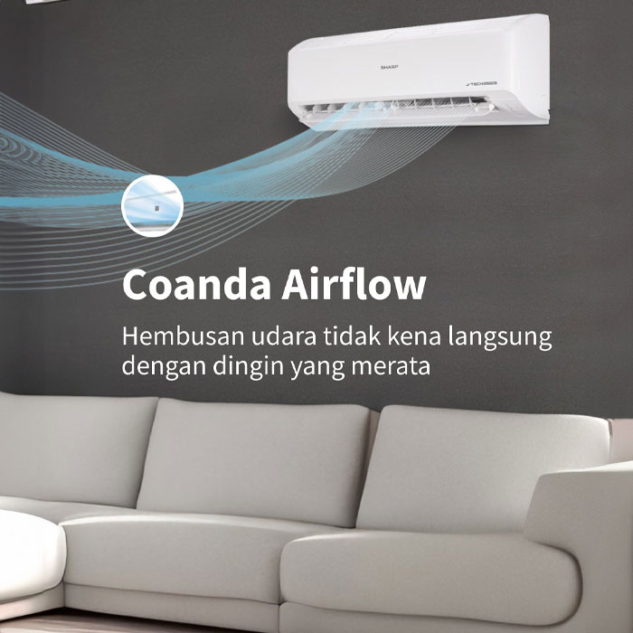 Sharp AC Split Inverter BEY Series 1 1/2 PK - AH-X13BEY