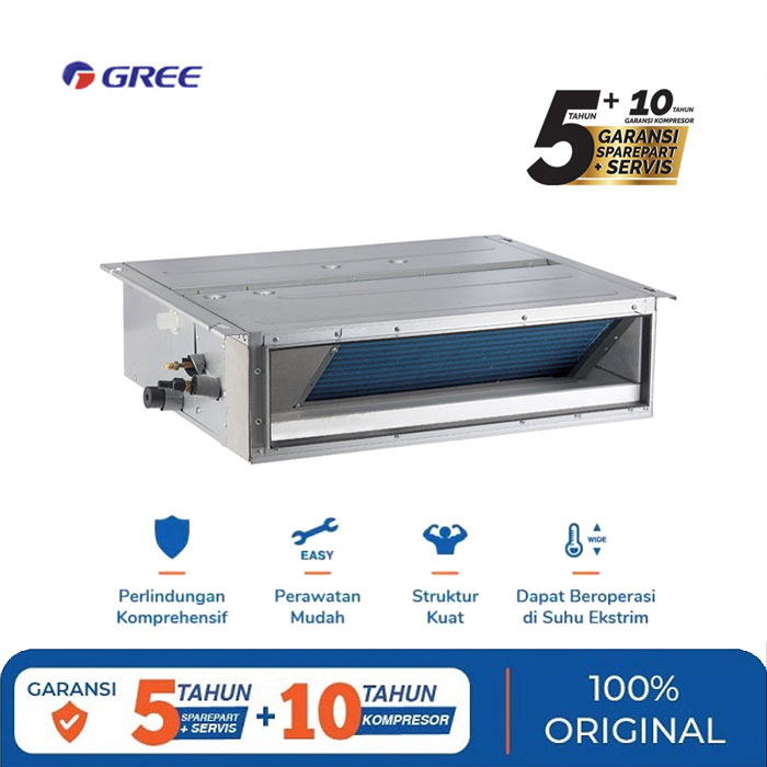 Gree AC Ceiling Ducted Standard 2 PK - GU50PS/A-K