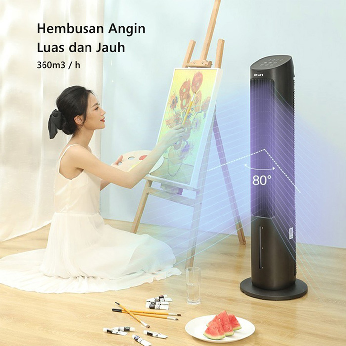 Flife Tower Fan Air Cooler Humidifier 4 Liter - FTA-ACOOL4