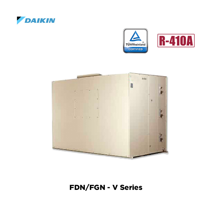 Daikin AC Packaged Split Duct V Series Vertical Non Inverter R410A 50 PK ( 3 Phase ) 4 Kombinasi Outdoor - 4FGN500HY14 + RCN125HY14 (4)