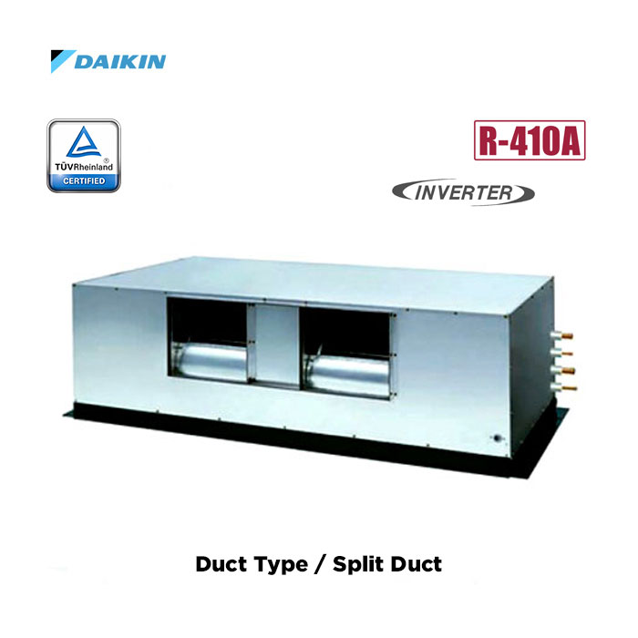 Daikin AC Packaged Split Duct Inverter Thailand R410A 20 PK ( 3 Phase ) - FDR500PY14 + RZUR500PY14