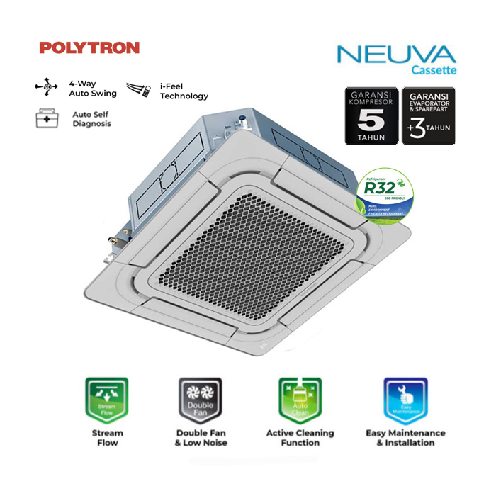 Polytron AC Cassette Standard Neuva 3 PK - PCT3032