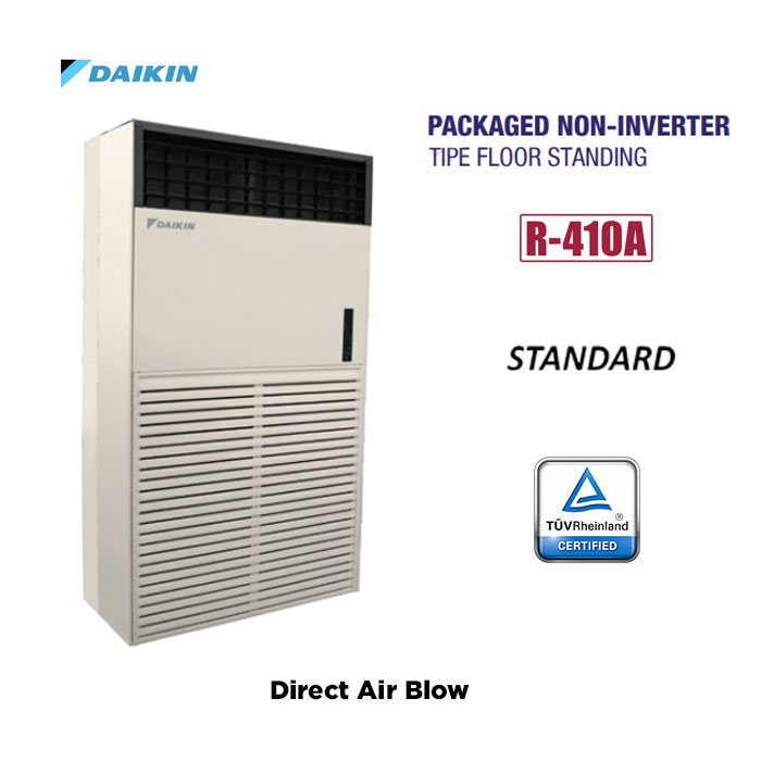 Daikin AC Packaged Floor Standing Direct Air Blow Standard Thailand R410A 8 PK - FVGR8PV14