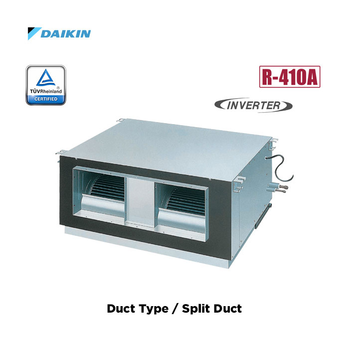 Daikin AC Packaged Split Duct Inverter Thailand R410A 8 PK ( 3 Phase ) - FDR200PY14 + RZUR200PY14