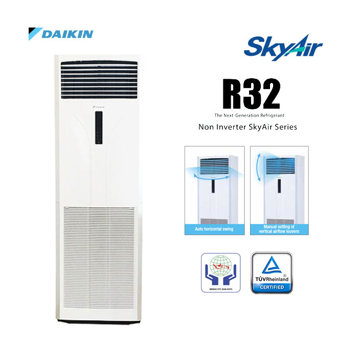 Daikin AC Floor Standing Standard Malaysia 3.5 PK ( Remote Wired ) ( 3 Phase ) - FVC85AV14 + RC85AY14