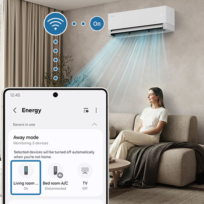 Samsung AC Split 2 PK Inverter Windfree Neo Ultra AI - AR80H18DADWNSE