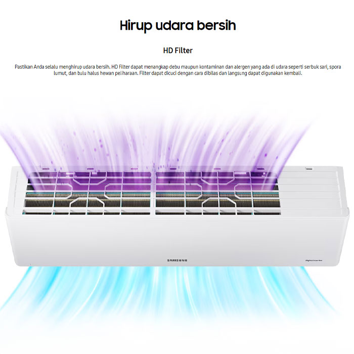 Samsung AC Split Neo Alpha Inverter R32 2 PK - AR40F18D0AMNSE