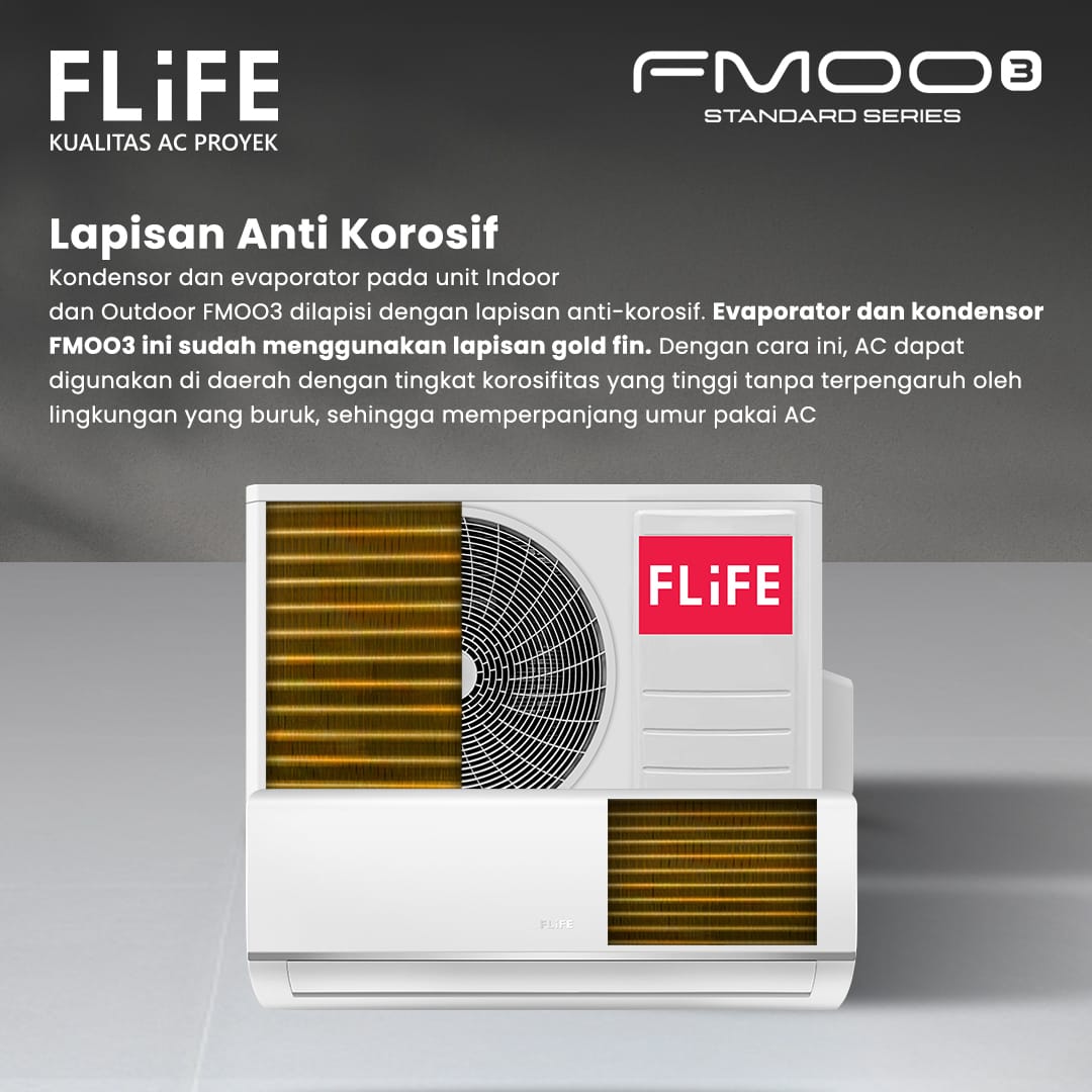 Flife Gree AC Split Standard 1 PK FMOO3 Series - FAC-09FMOO3
