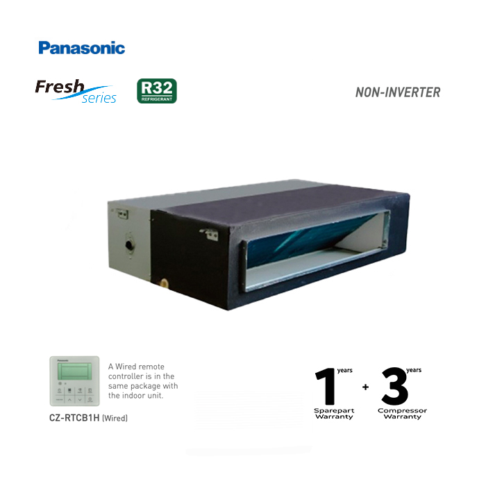 Panasonic AC Ceiling Ducted Non Inverter 2 PK - S/U-18PFB1H5