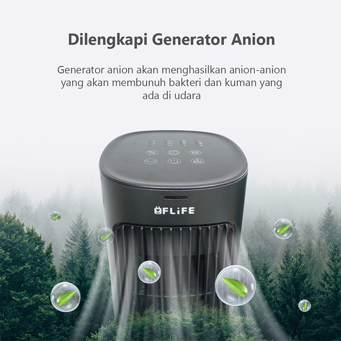 Flife Tower Fan Air Cooler Humidifier 4 Liter - FTA-ACOOL4