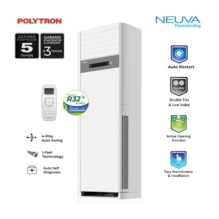 Polytron AC Floor Standing Standard 5 PK - PSF5132