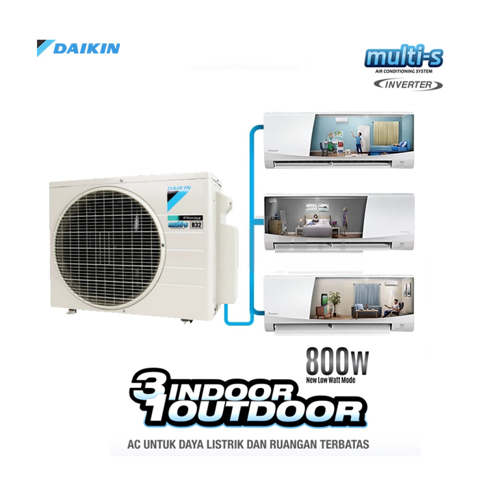 Daikin AC Multi-S Inverter 3 Koneksi Indoor Only 1 1/2 PK - CTKC35RVM4