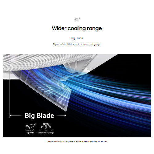 Samsung AC Cassette Inverter 4 Way Wind-Free 3 PK - AC071FE4DKF/EA