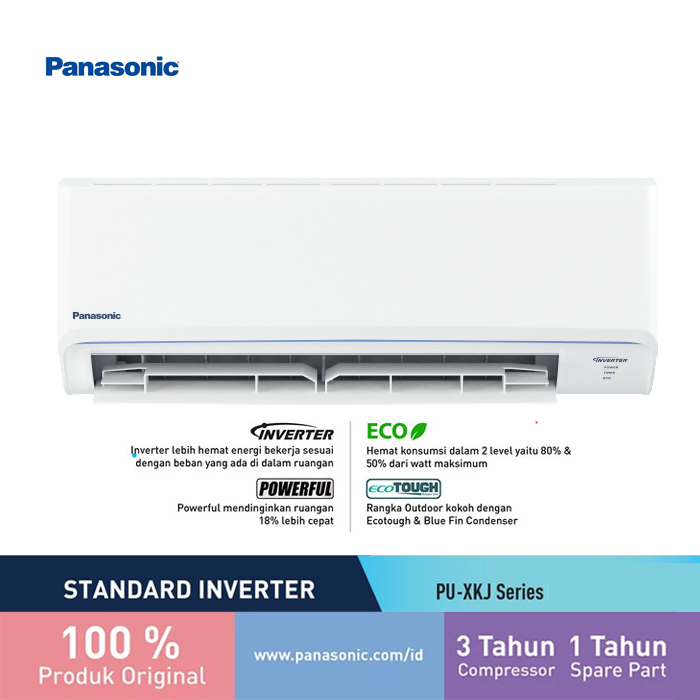 Panasonic AC Standard Inverter Wall Mounted Split 2.5 PK – CS/CU-PU24XKJ
