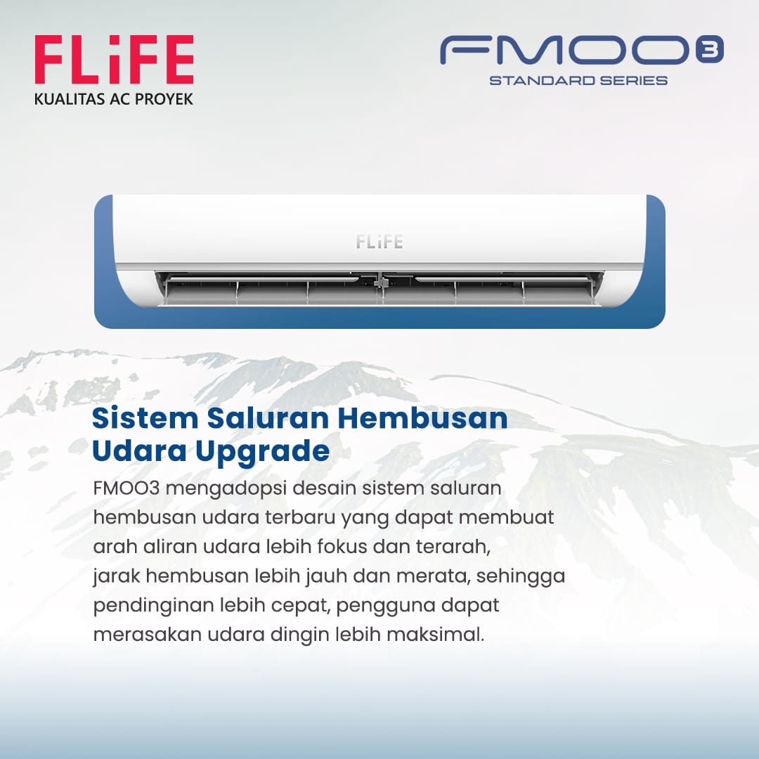 Flife Gree AC Split Standard 1 PK FMOO3 Series - FAC-09FMOO3
