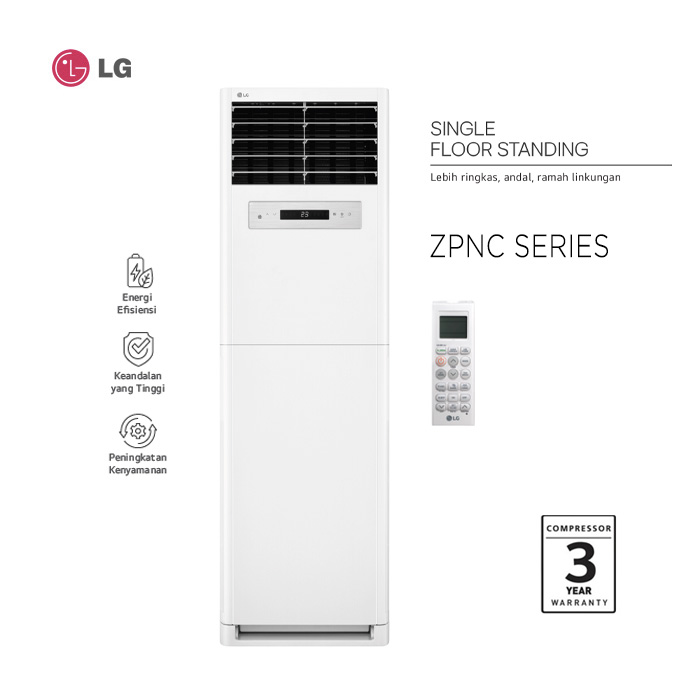 LG AC Floor Standing Standard 3 PK - ZPNC306PAA0