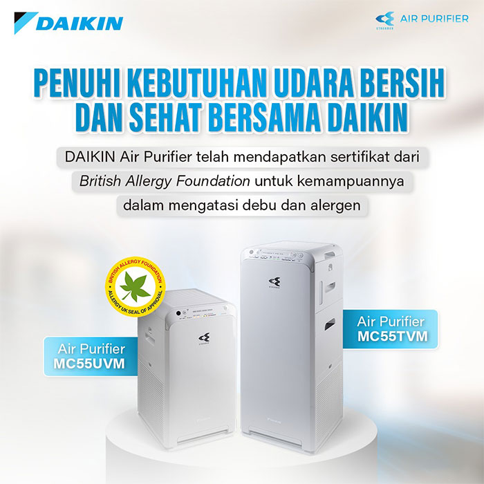 Daikin Air Purifier Hepa Filter - MC55UVM6