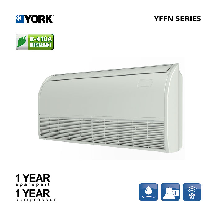York AC Floor Ceiling Standard YFFN Series 6 PK ( 3 Phase ) - YFFN55BZMRZTH1