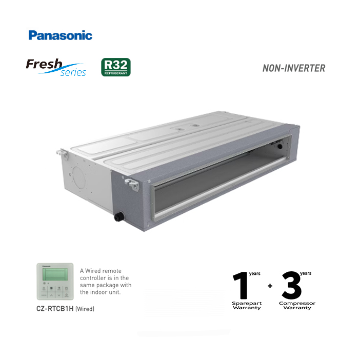 Panasonic AC Ceiling Ducted Non Inverter 4 PK ( 3 Phase ) - S/U-36PFB1H8
