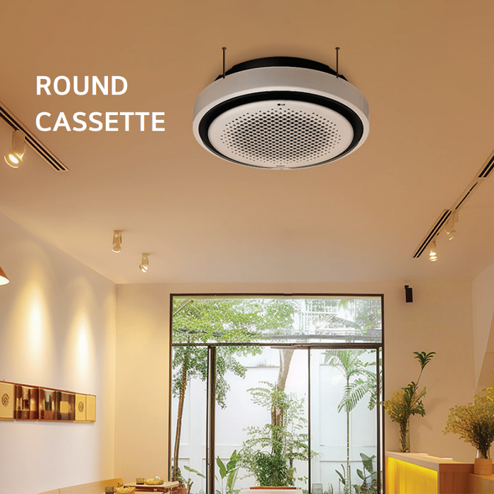 Spesifikasi LG AC Cassette Round Inverter Series 5 PK - ZTNQ48GYLA1