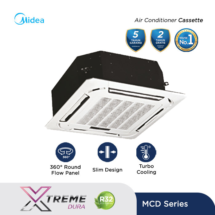 Midea AC Round Cassette Standard 7 PK - MCD-60HRN1
