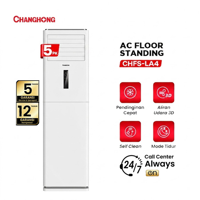 Changhong AC Floor Standing 5 PK - CHFS-48LA