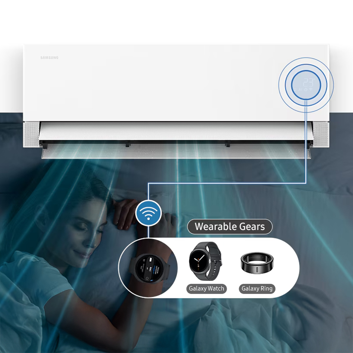 Samsung AC Split 1 PK Inverter Windfree Neo Ultra AI - AR80H10DADWNSE