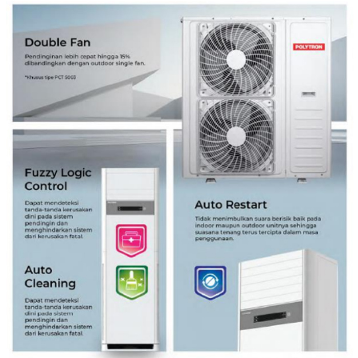 Polytron AC Floor Standing Standard 3 PK - PSF3132