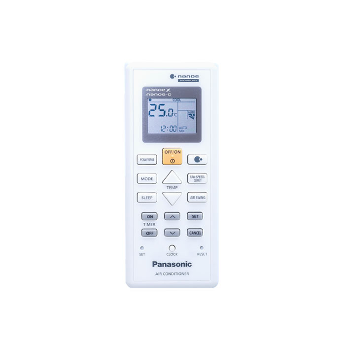 Panasonic AC Wall Mounted Split Deluxe Standard Non Inverter Si Biru 2in1 3/4 PK - CS/CU PN7WKJ