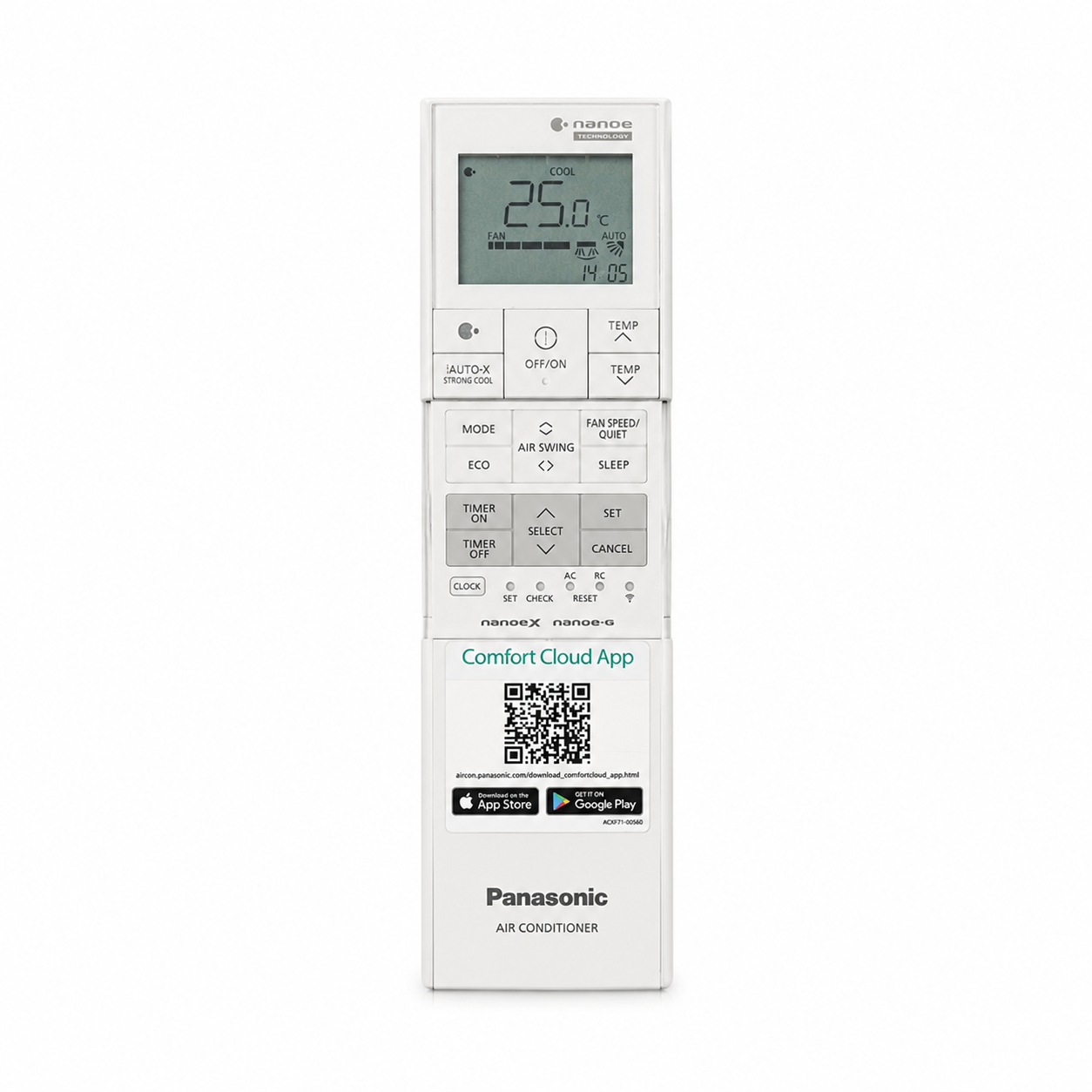 Panasonic AC Split Premium Inverter Nanoe X 2 1/2 PK - CS/CU-HU24CKJ