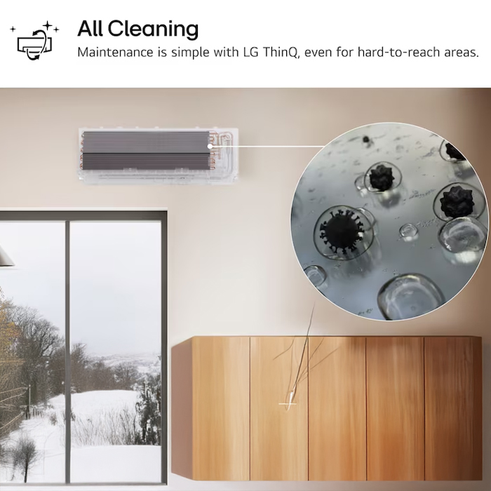LG AC Split 1 1/2 PK Inverter DUALCOOL AI Air - A12TVA