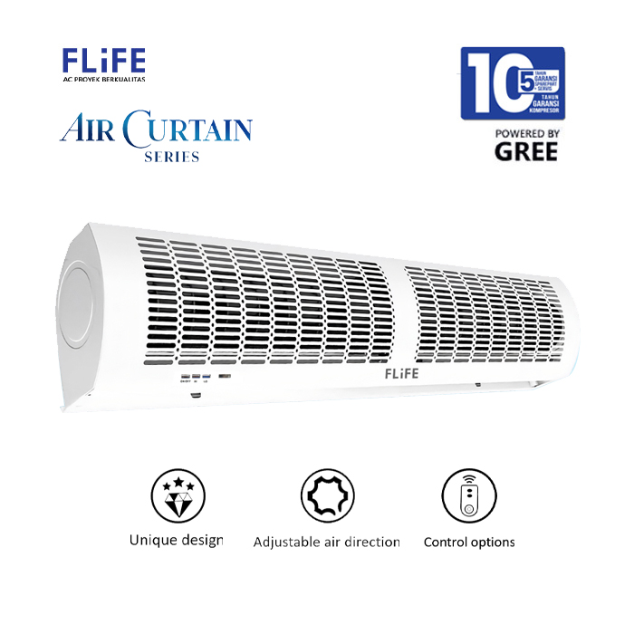 Flife Air Curtain Series High Airflow 1400 CMH - FM-1209Z/Y