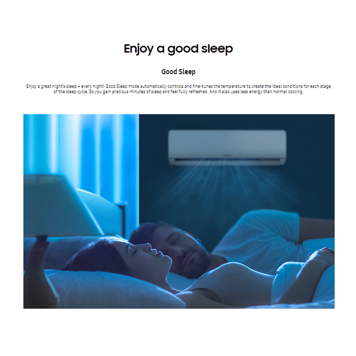 Samsung AC Standard Wall Mounted Split 1/2 PK - AR05TGHQASINSE