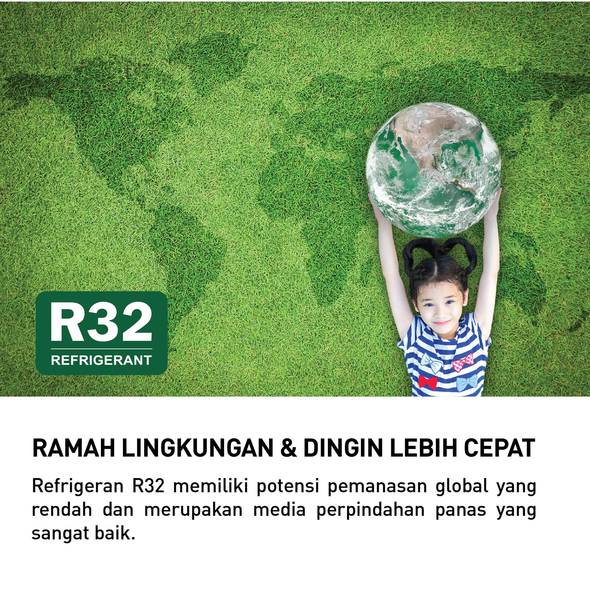 Panasonic AC Wall Mounted Split Standard Deluxe Si-Biru Nanoe-G 2 1/2 PK – CS/CU PN24WKJ