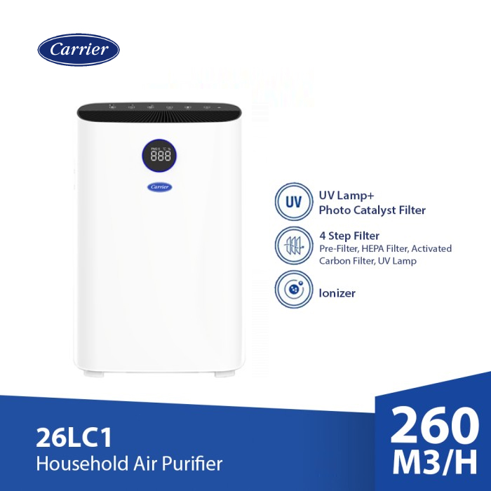 Carrier Air Purifier Household UltraSafe Technology - CAUN026LC1
