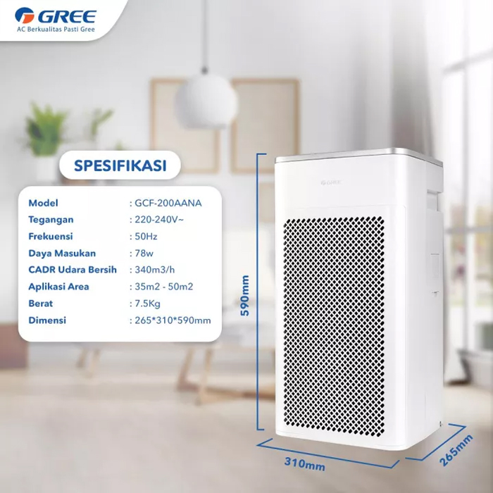 Gree Air Purifier Virus Killer GCF200AANA
