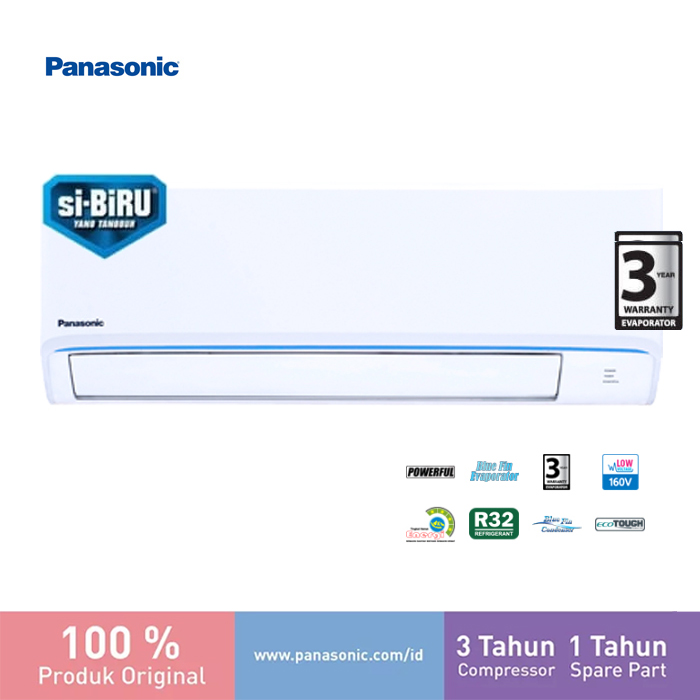 Panasonic si-BiRU AC Standard Single Split 1.5 PK - LN12WKJ