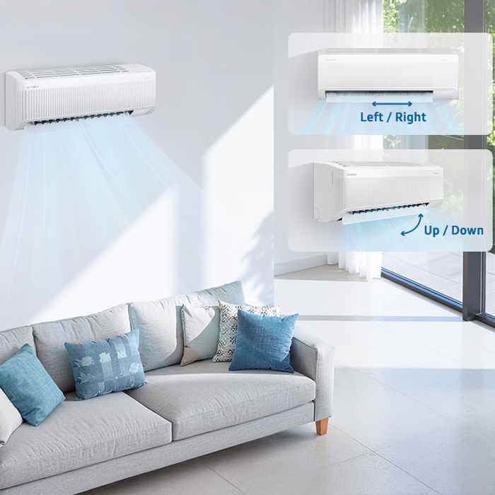 Samsung AC Split 1/2 PK Inverter Windfree Neo Lite AI - AR60H05D1KWNSE