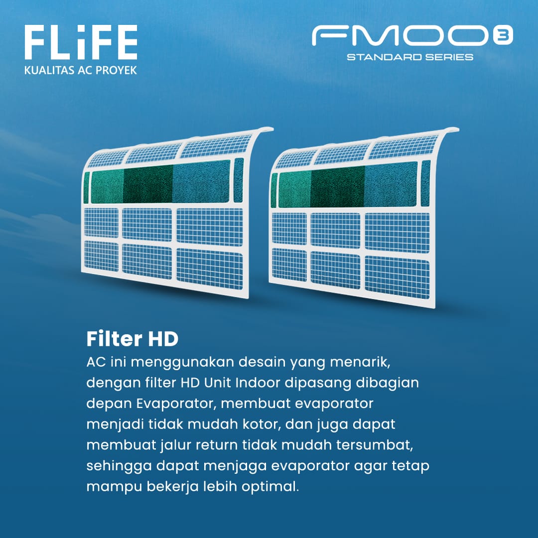 Flife Gree AC Split Standard 1/2 PK FMOO3 Series - FAC-05FMOO3
