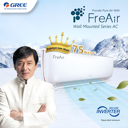 Gree AC Wall Mounted Split Inverter Freair Series 1 PK - GWC-09FREAIR