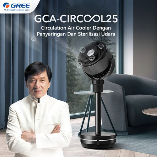 Gree AC Air Cooler Circulation With Plasma Generator 2 1/2 Liter - GCA-CIRCOOL25