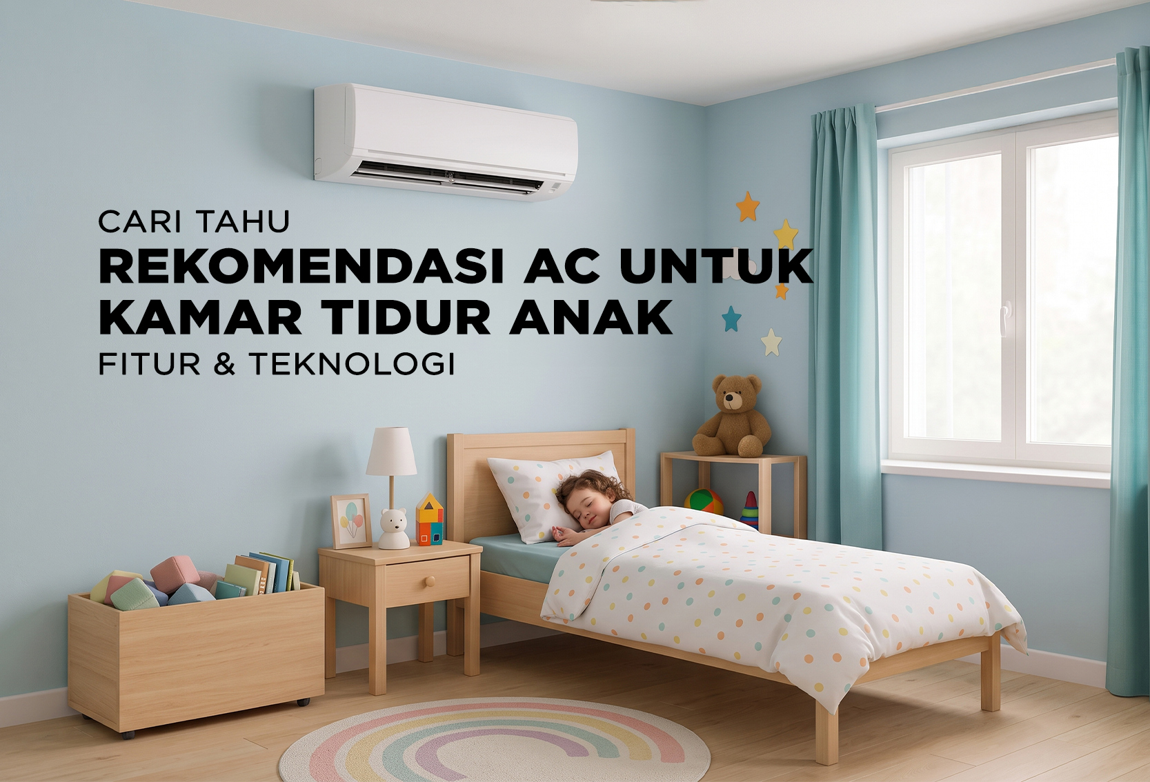 REKOMENDASI AC UNTUK KAMAR TIDUR ANAK