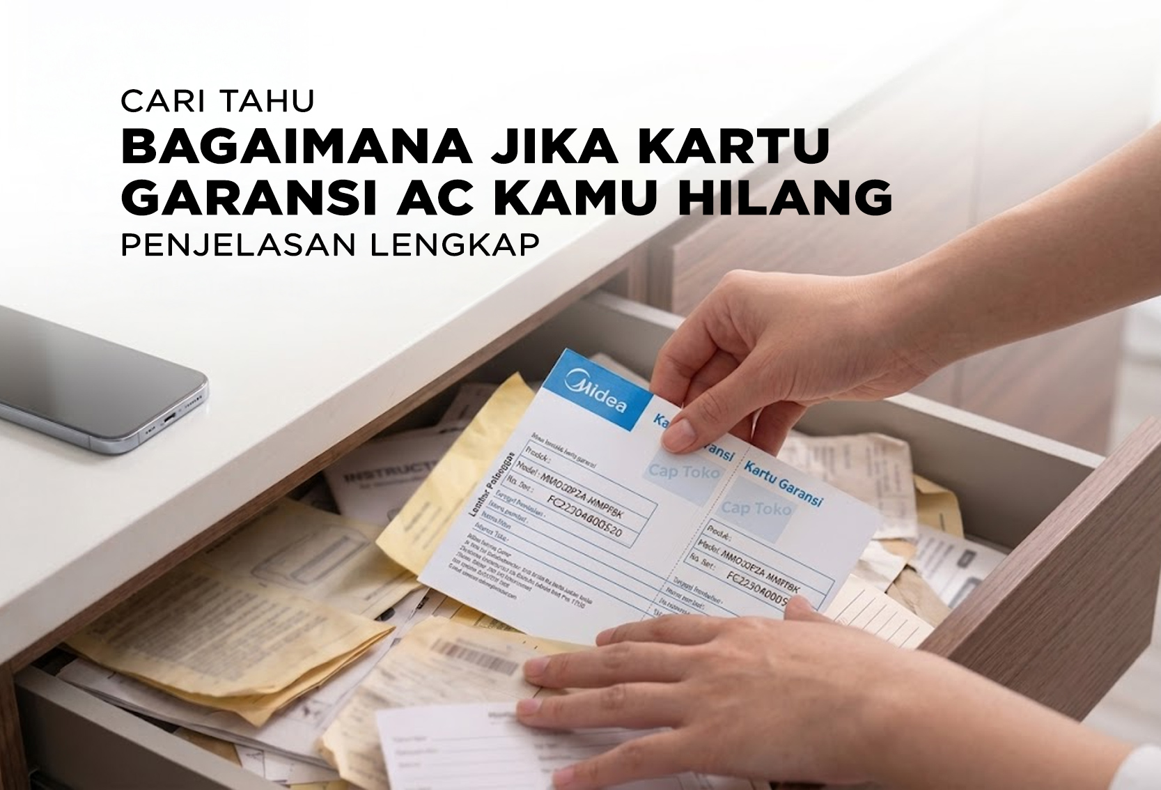 BAGAIMANA JIKA KARTU GARANSI AC KAMU HILANG