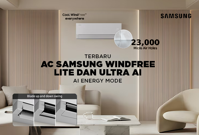 TERBARU AC SAMSUNG WINDFREE NEO LITE DAN ULTRA INVERTER AI