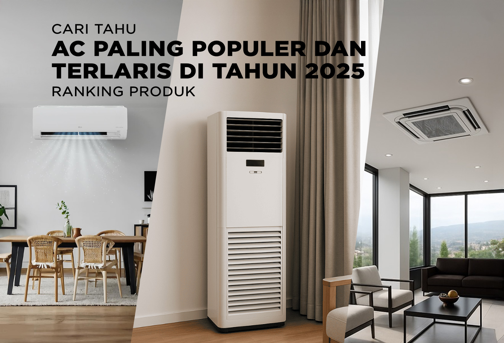 AC PALING POPULER DAN TERLARIS DI TAHUN 2025