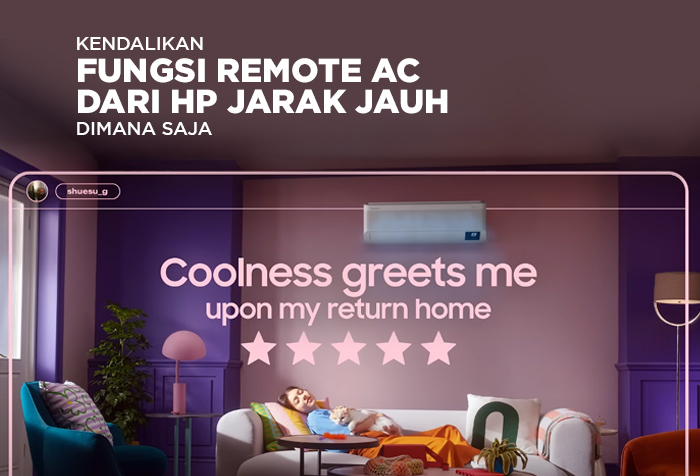 KONTROL FUNGSI REMOTE AC DENGAN HP DARI JARAK JAUH