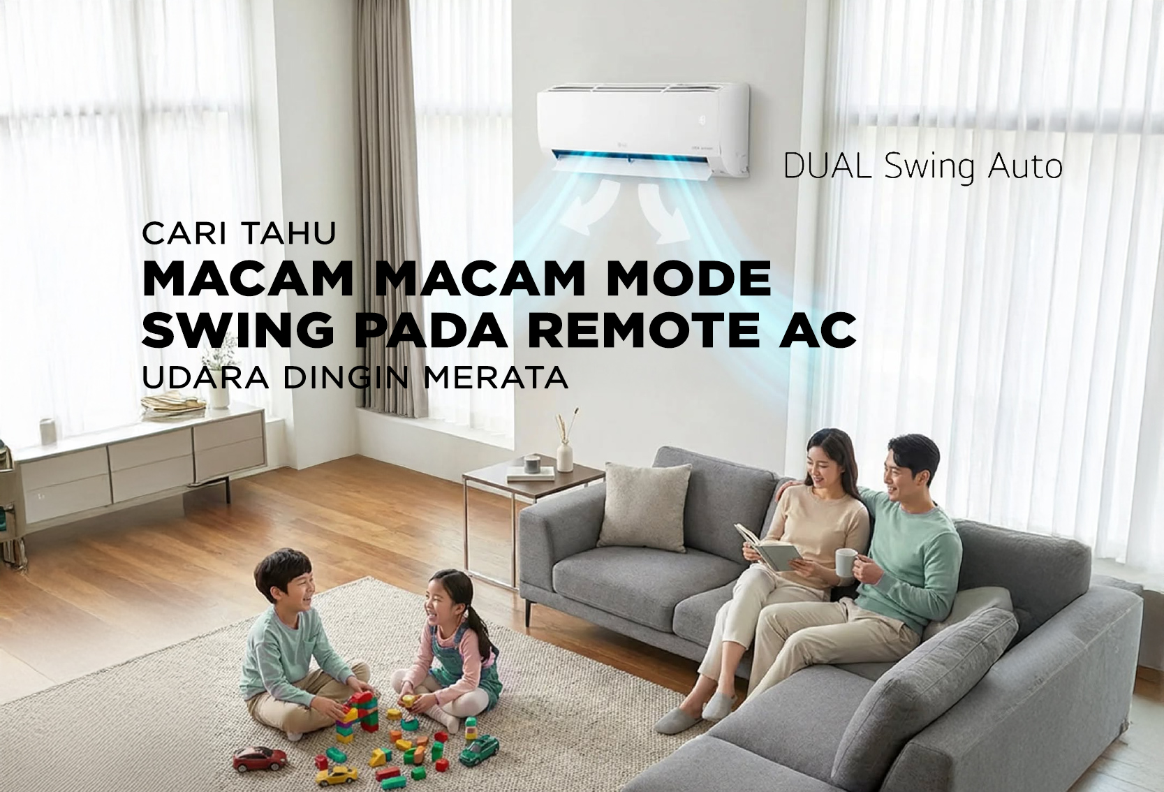 MACAM MACAM MODE SWING PADA REMOTE AC