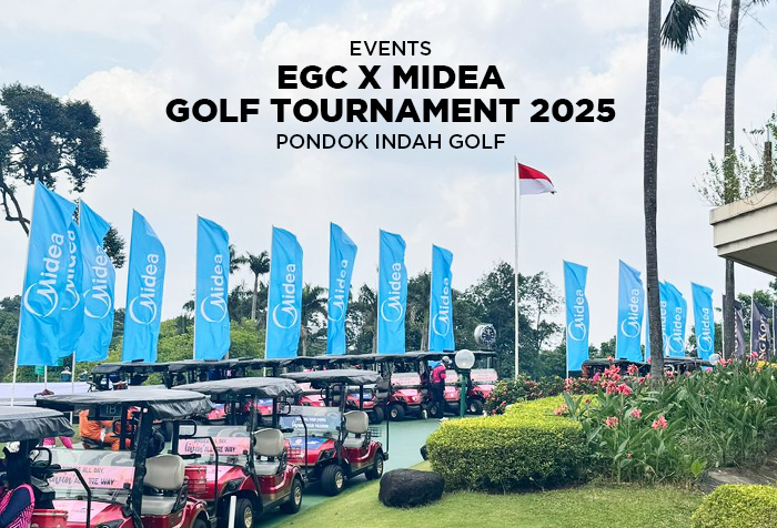 MIDEA DAN EGC ENJOY GOLF CLUB TURNAMEN GOLF DI PONDOK INDAH