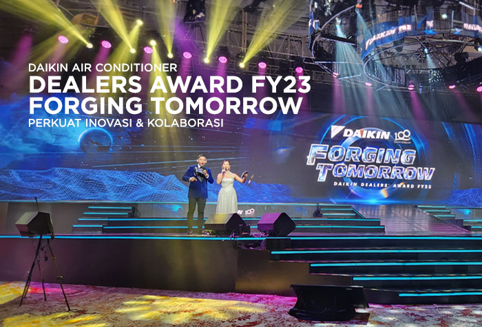 DAIKIN DEALERS AWARD FY23 FORGING TOMORROW